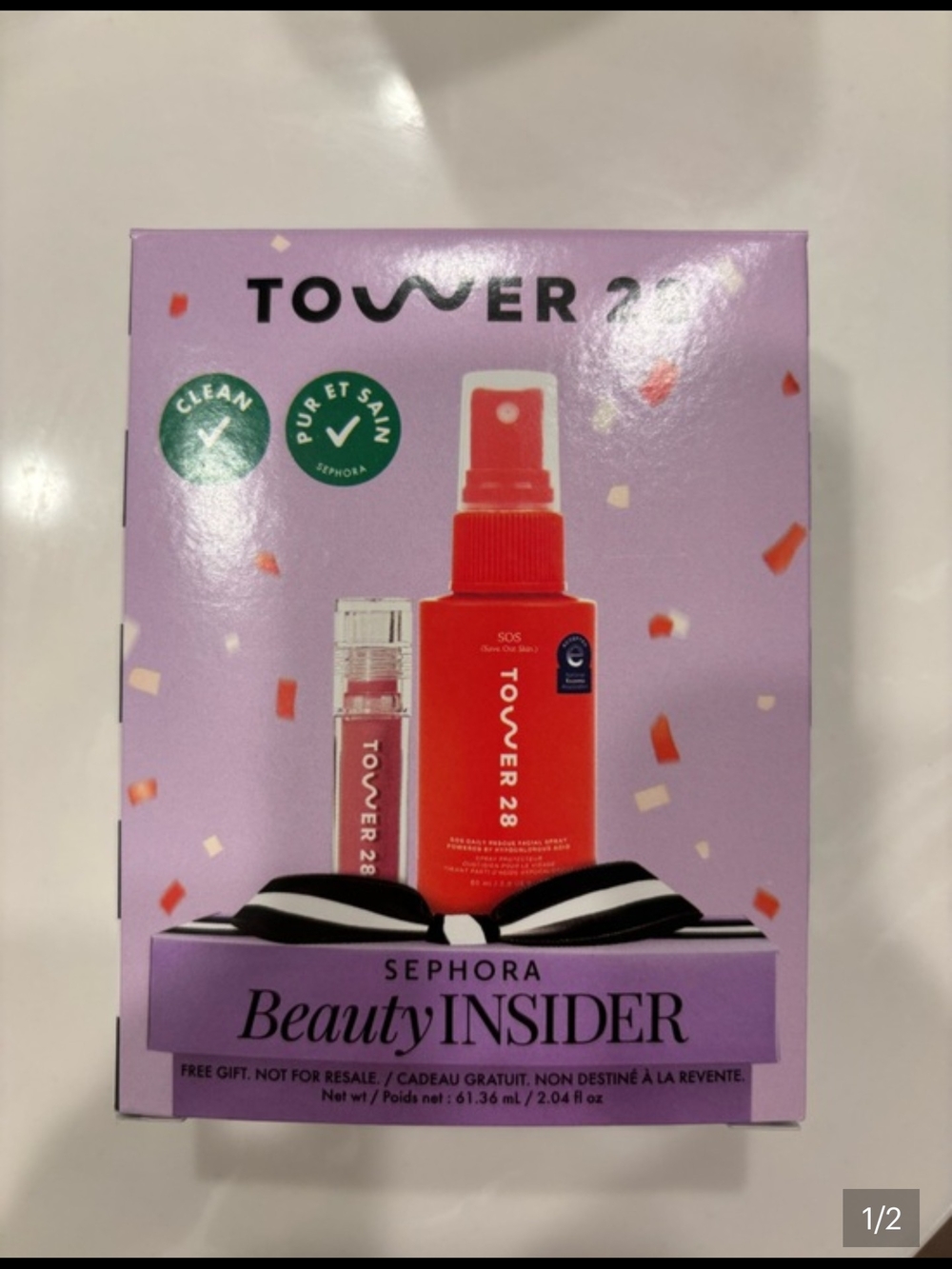 Tower 28 Red Lip & Glow Duo NIB ✨ FREE GIFT WITH EVERY PURCHASE ✨